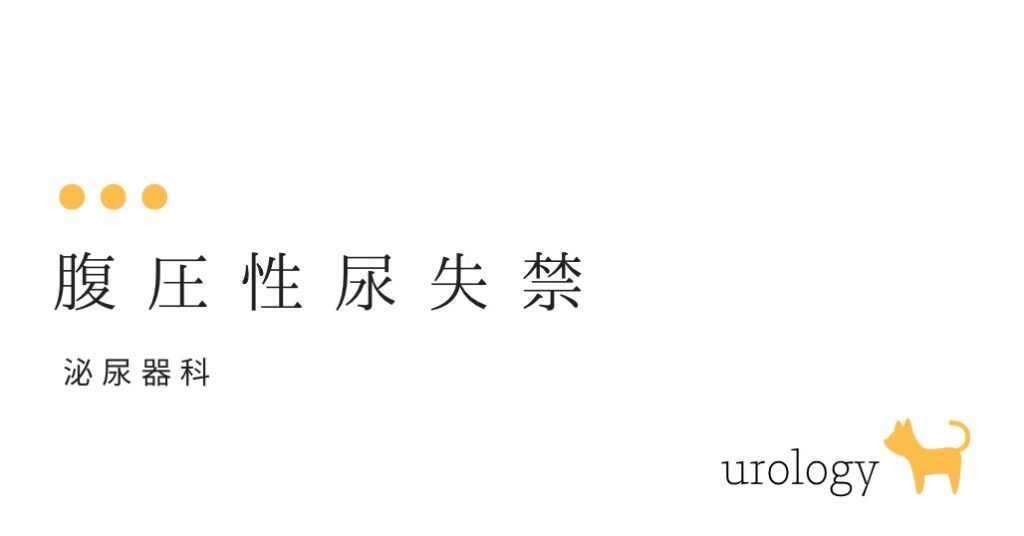 腹圧性尿失禁 （くしゃみをするとお漏らしをする）とは？-大和クリニック-木更津市の泌尿器科