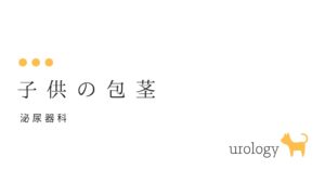 子供の包茎て何ですか？-大和クリニック-木更津市の泌尿器科